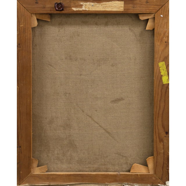 Dark Green 'Young Breton Girl' by Jais Nielsen, 1911; Paris Salon D’Automne, Fauve, Danish Post-Impressionist For Sale - Image 8 of 11