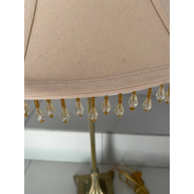 1980s Brass Desk Lamp For Sale - Image 9 of 12
