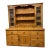 Antique English Pine Dresser Hutch For Sale