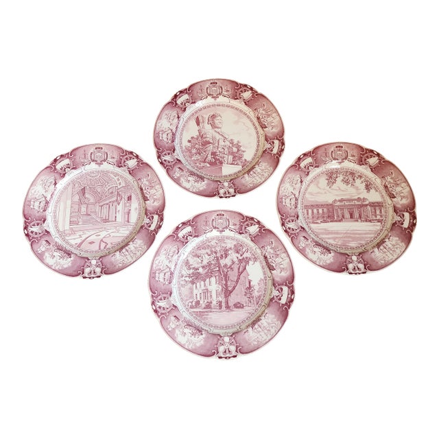 United States Navy Wedgwood Mulberry Plates For Sale