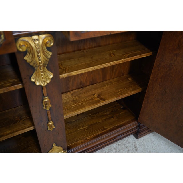 Francesco Molon Italian Walnut Tv Lift Cabinet For Sale In Philadelphia - Image 6 of 18
