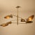 Contemporary Handcrafted Solid Brass Mobile Chandelier With Adjustable Shades For Sale - Image 3 of 8