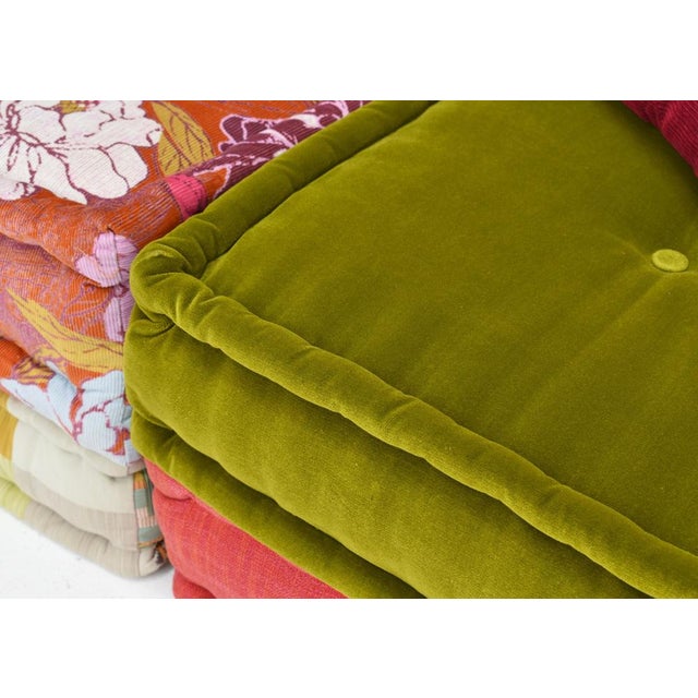Large Mah Jong Sofa in Original Fabric attributed to Hans Hopfer for Roche Bobois, 1980s, Set of 35 For Sale - Image 16 of 18