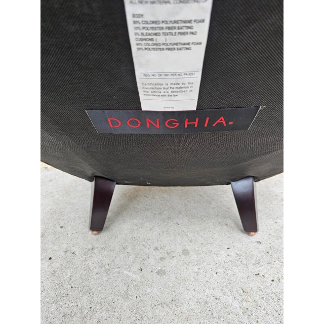 Gold Late 20th Century Pair of John Hutton for Donghia "Ghost" Chairs For Sale - Image 8 of 8