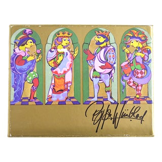 Skat Game by Bjørn Wiinblad for Ferd.Piatnik & Sons, 1960s For Sale