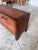 Newly refinished vintage credenza by Lou Hodges. This piece features beautiful two tone wood, chunky low profile design...