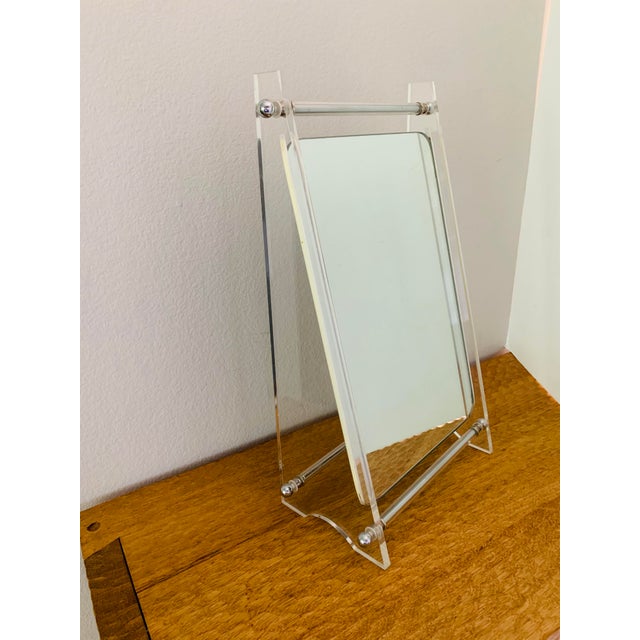 Charles Hollis Jones Lucite Vanity Mirror Shoe Floor Mirror Store Display Chairish