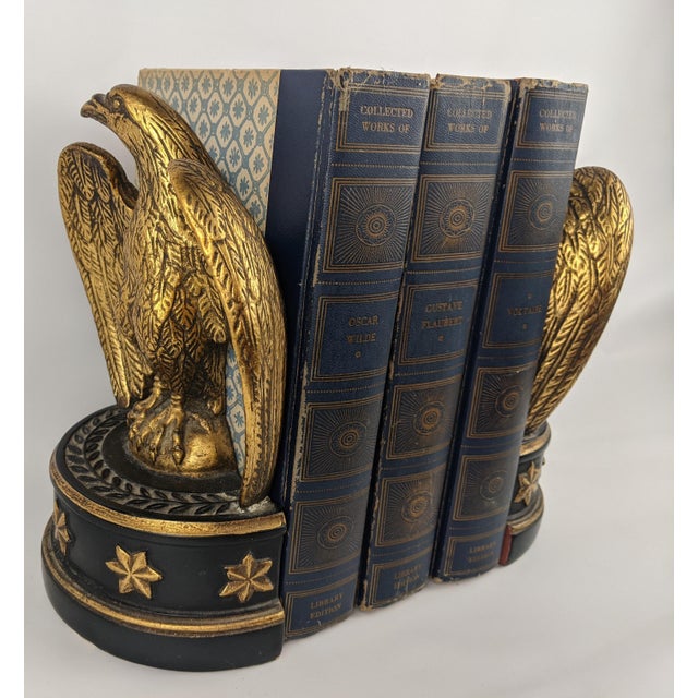 English 1940s Greystone Press Collected Works Library Books in Blue & Gold, Set of 3 For Sale - Image 3 of 14