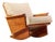 Arden Riddle S308-R Mid Century Walnut Rocking Chair For Sale