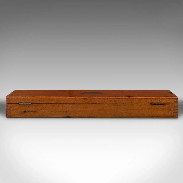 1930s 1930s Set of Vintage Draughtsman's Rules, English, Engineer's Instruments For Sale - Image 5 of 12