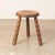 1950s Tall French Wood Tripod Stool For Sale - Image 4 of 11