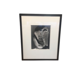 1990 Geoff Kern Signed Framed Photograph For Sale