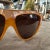 1980s Laura Biagiotti Mother Pearl and Brown Acetate Luxury Sunglasses For Sale - Image 6 of 9