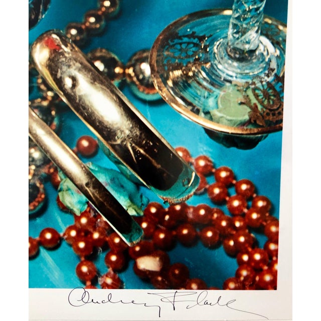 Late 20th Century Audrey Flack, Pop Art Color Photograph Dye Transfer Print Audrey Flack Rolls Royce Lady Photo, 1984 For Sale - Image 5 of 10