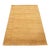 Gabbeh Rug 4’7” X 6’3” Gold Wool Contemporary Hand-Knotted Area Carpet For Sale
