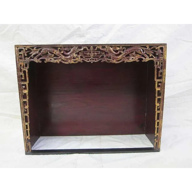 Black 19th Century Chinese Shrine For Sale - Image 8 of 11