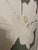 Green Top of the Morning” by Man Yee is a striking original floral painting with a sculptural white bloom set against a...