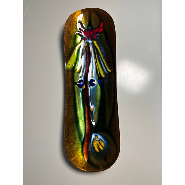 Enamelled Copper Bowl by Studio Laurana Rame Darte, Italy, 1960s For Sale - Image 4 of 13