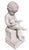 Pair Antique French White Bisque Porcelain Putti Baby Cherubs Sculpture Figures For Sale - Image 14 of 18