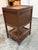 Mid 20th Century Rust Painted Metal Woven File Storage Chest, Vintage For Sale - Image 5 of 12
