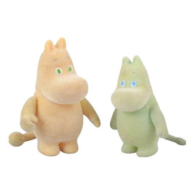 Moomin Figurines from Martinex, Finland, 1980s, Set of 2 For Sale