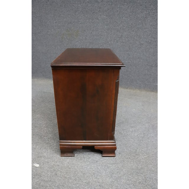 Wood Late 20th Century Kincaid Furniture Cherry Gentleman’s Chest For Sale - Image 7 of 12