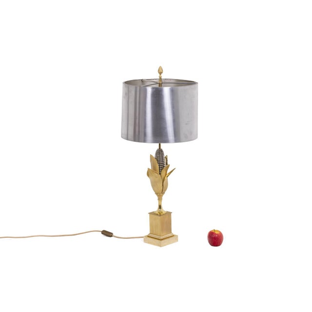 Lamp in Bronze from Maison Charles, 1970s For Sale - Image 9 of 10