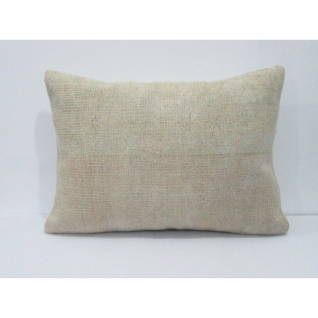 Ivory Faded Pillow Cover For Sale - Image 4 of 4
