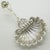 Vintage Italian Handmade Shell-Shaped 925 Sterling Silver Spoon, Padua, 1980s For Sale - Image 12 of 12