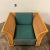 Pair of Large Cube Wicker Lounge Club Chairs For Sale - Image 9 of 12