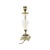 Empire Table Lamp in Cut Crystal with Diamond Pattern and Gilt Bronze, 1890s For Sale - Image 13 of 17