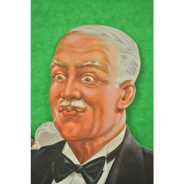 1940s Maestro Cigar Promo Board Sign For Sale - Image 5 of 6
