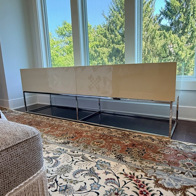 Bolier & Co Lacquered Credenza For Sale - Image 12 of 15