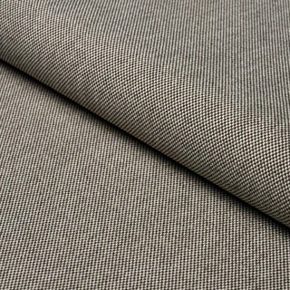 SAMPLE - Schumacher Brock Indoor/Outdoor Fabric In Black For Sale