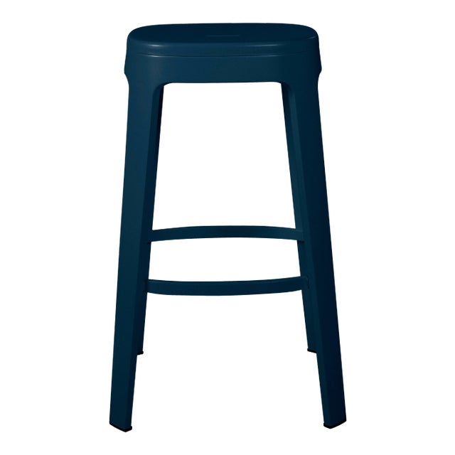 RS Barcelona Ombra Indoor/Outdoor Bar Stool, Blue For Sale