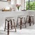 Evoking images of sidewalk tables in the Cote d'Azur, counter stools like this will give your kitchen or patio the casual...