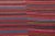 Mid 20th Century Vintage Turkish Striped Kilim Rug - 08'06 X 11'07 For Sale - Image 5 of 10
