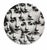 Late 20th Century Set of Eight Fornasetti Lina Cavalieri Porcelain Plates For Sale In Los Angeles - Image 6 of 13
