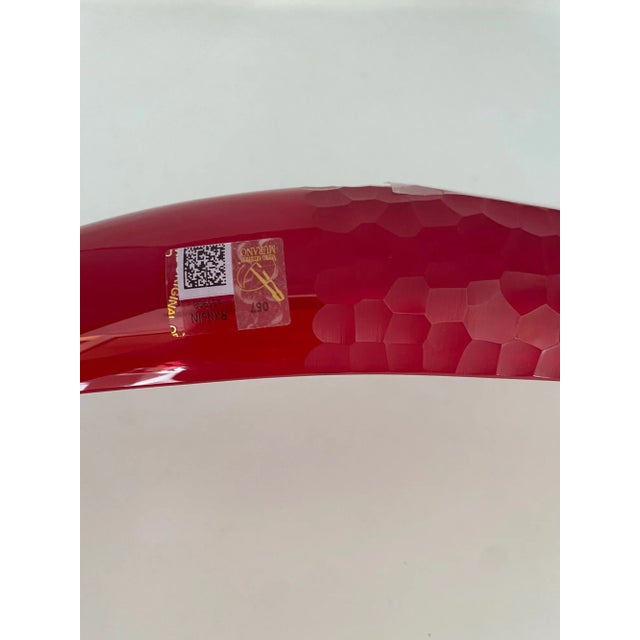 Contemporary Murano Glass "Canoe" by Cenedese For Sale - Image 3 of 4