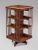 Antique Revolving Bookcase in Walnut, 1860 For Sale - Image 10 of 10