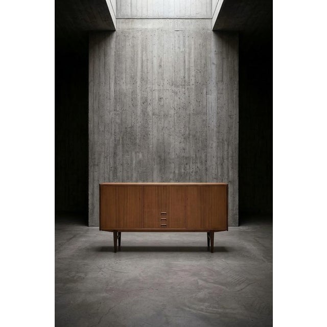 Mid-Century Modern Mid-Century Scandinavian Modern Teak Sideboard with Drawers, 1960s For Sale - Image 3 of 18