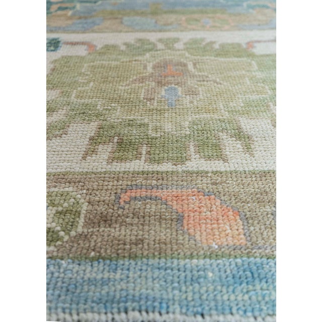 Turkish Turkish Oushak Rug 12'10" x 18'9" #20441 For Sale - Image 3 of 8