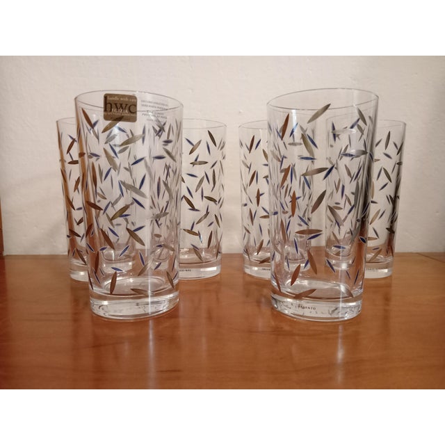 1990s Little Breeze Glasses by Nanae Umeda for Egizia, 1997, Set of 6 For Sale - Image 5 of 5