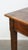 Brown Large Antique Dining Table with Drawer and Original Details For Sale - Image 8 of 15