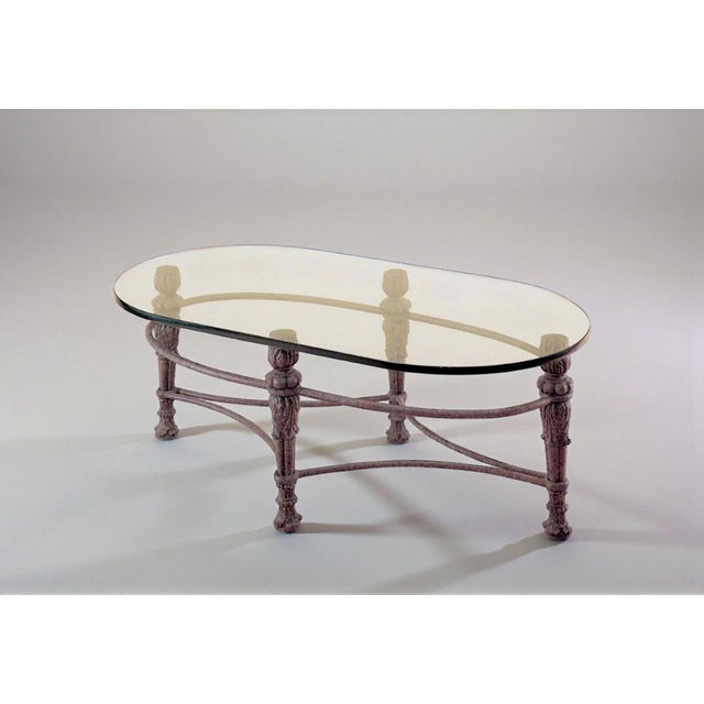 French Murray's Iron Works Louis XV Coffee Table For Sale - Image 3 of 15