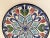 Late 20th Century Spanish Ceramar Talavera Vintage Wall Plate Hand-Painted 7 In. Polychrome Colors For Sale - Image 5 of 12