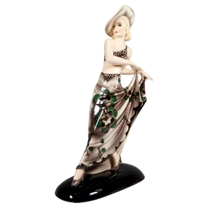 Art Deco Blonde Dream Figurine by Stephan Dakon, 1935s