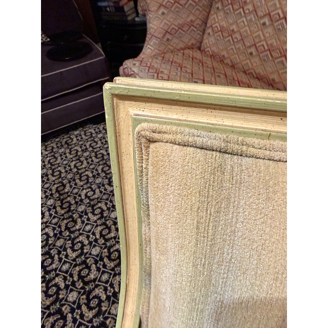 1960s Henredon Schoonbeck Louis XVI Style Down-Filled Bergère Armchair For Sale - Image 13 of 15