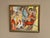 Original Contemporary Swedish Oil on Canvas – “Estraden” by Roland Roos (2003) – Vintage & Framed – 57.5 × 66 cm (22.6" ×...
