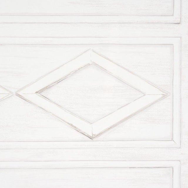 Schumacher Schumacher X Mary McDonald Swedish Manor Panel A in White For Sale - Image 4 of 5